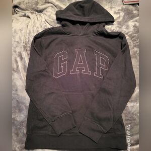 GAP KIDS SWEATSHIRT HOODIE BLACK SIZE XL